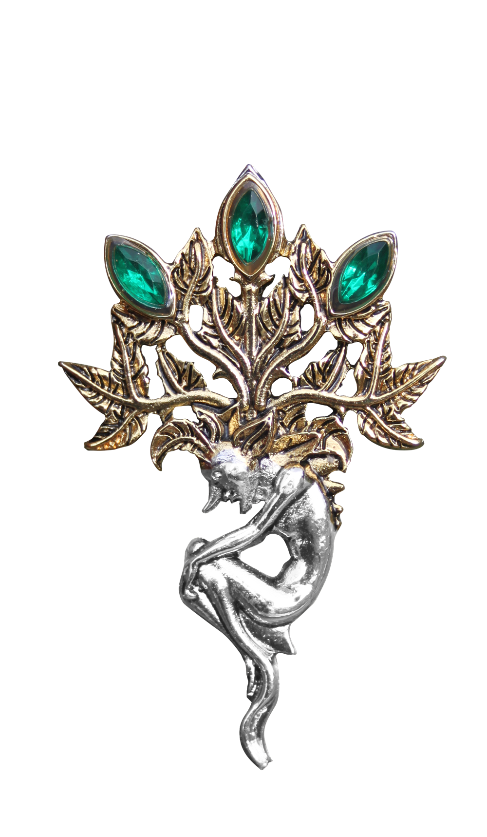 (image for) Mandrake for Luck & Wealth Brooch