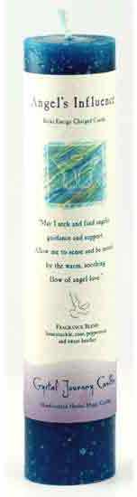 (image for) Angel's Influence Reiki Charged Pillar Candle