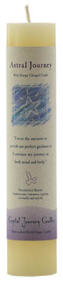 (image for) Astral Journey Reiki Charged Pillar Candle