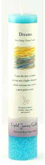 (image for) Dreams Reiki Charged Pillar Candle