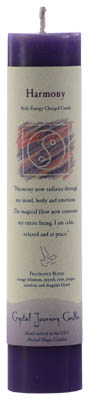 (image for) Harmony Reiki Charged Pillar Candle