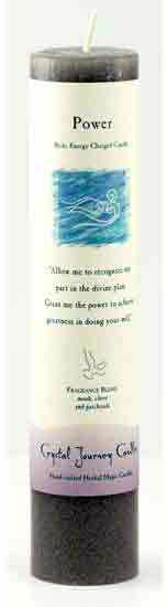 (image for) Power Reiki Charged Pillar Candle