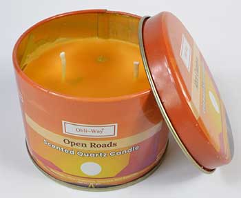 (image for) Ohli Way's Abre Caminos (Open Roads) Quartz Tin Candle