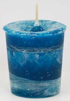 (image for) Angel's Influence Herbal Votive - Teal