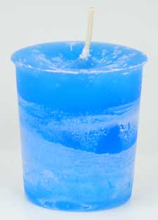 (image for) Ascended Masters & Guides Herbal Votive - Light Blue