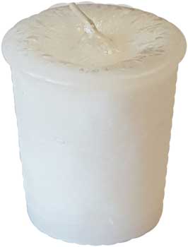 (image for) Cleansing Herbal Votive - White