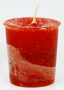 (image for) Housewarming Herbal Votive - Red Brown