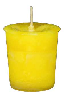 (image for) Laughter Herbal Votive - Yellow