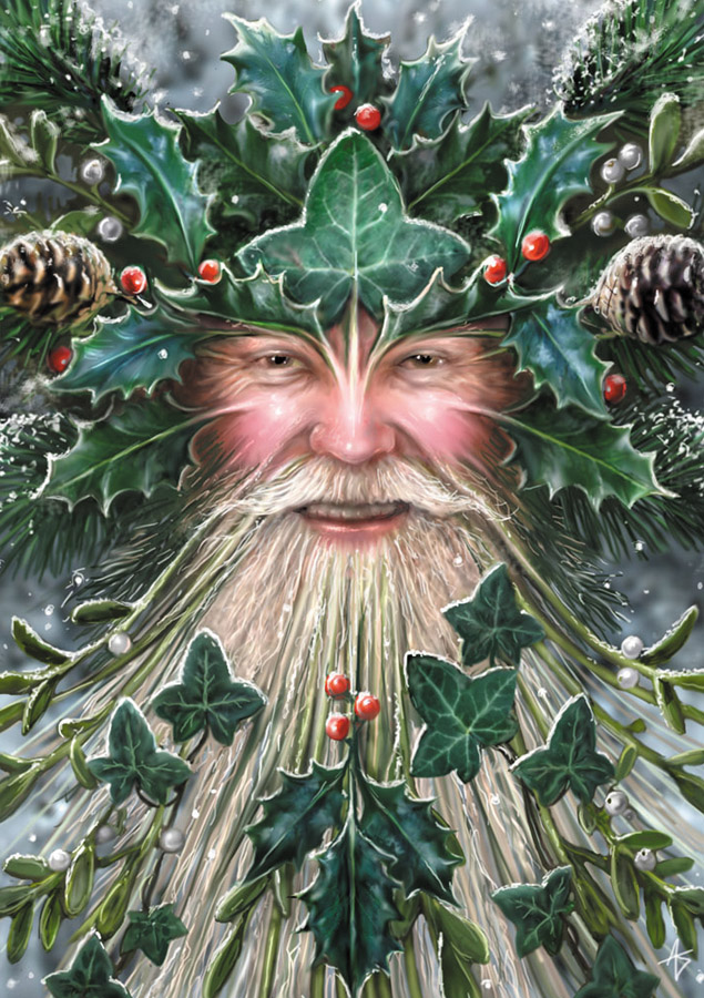 (image for) Yule Card - Spirit of Yule - 6 Pack