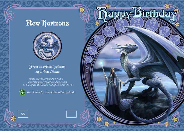 (image for) Birthday Cards - New Horizons - 6 Pack