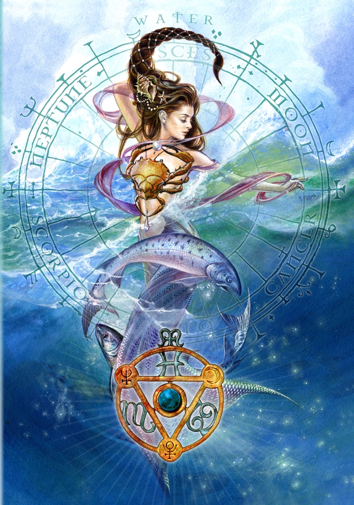 (image for) Elemental Water Talisman & Card