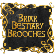 (image for) Briar Bestiary Brooches