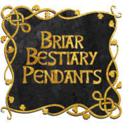 (image for) Briar Bestiary Pendants