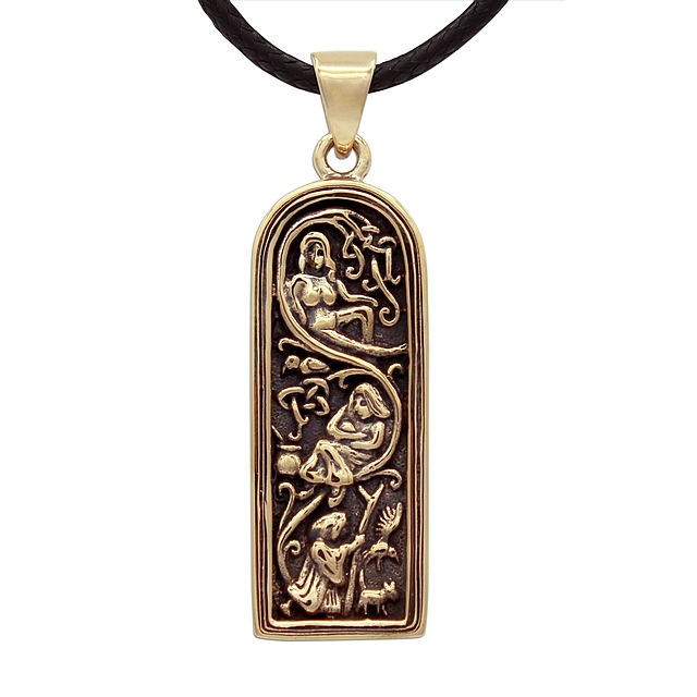 (image for) Maiden, Mother, & Crone Pendant Bronze