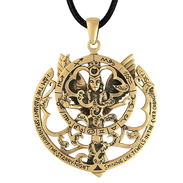 (image for) Queen of Heaven Pendant Bronze