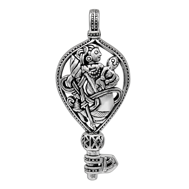 (image for) Frigga's Key Pendant Sterling Silver