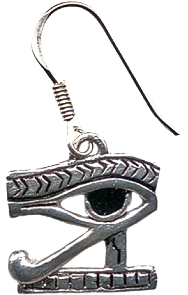 (image for) Eye of Horus Earrings for Health, Strength, & Protection