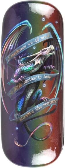 (image for) Sometimes Dragon Eyeglass Case by Anne Stokes