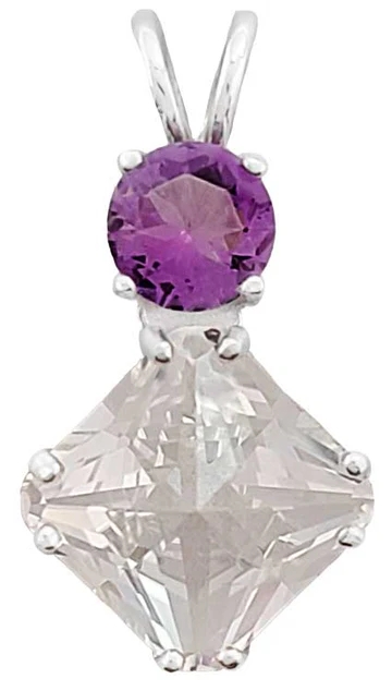 (image for) Roselight - Clear Quartz with Amethyst