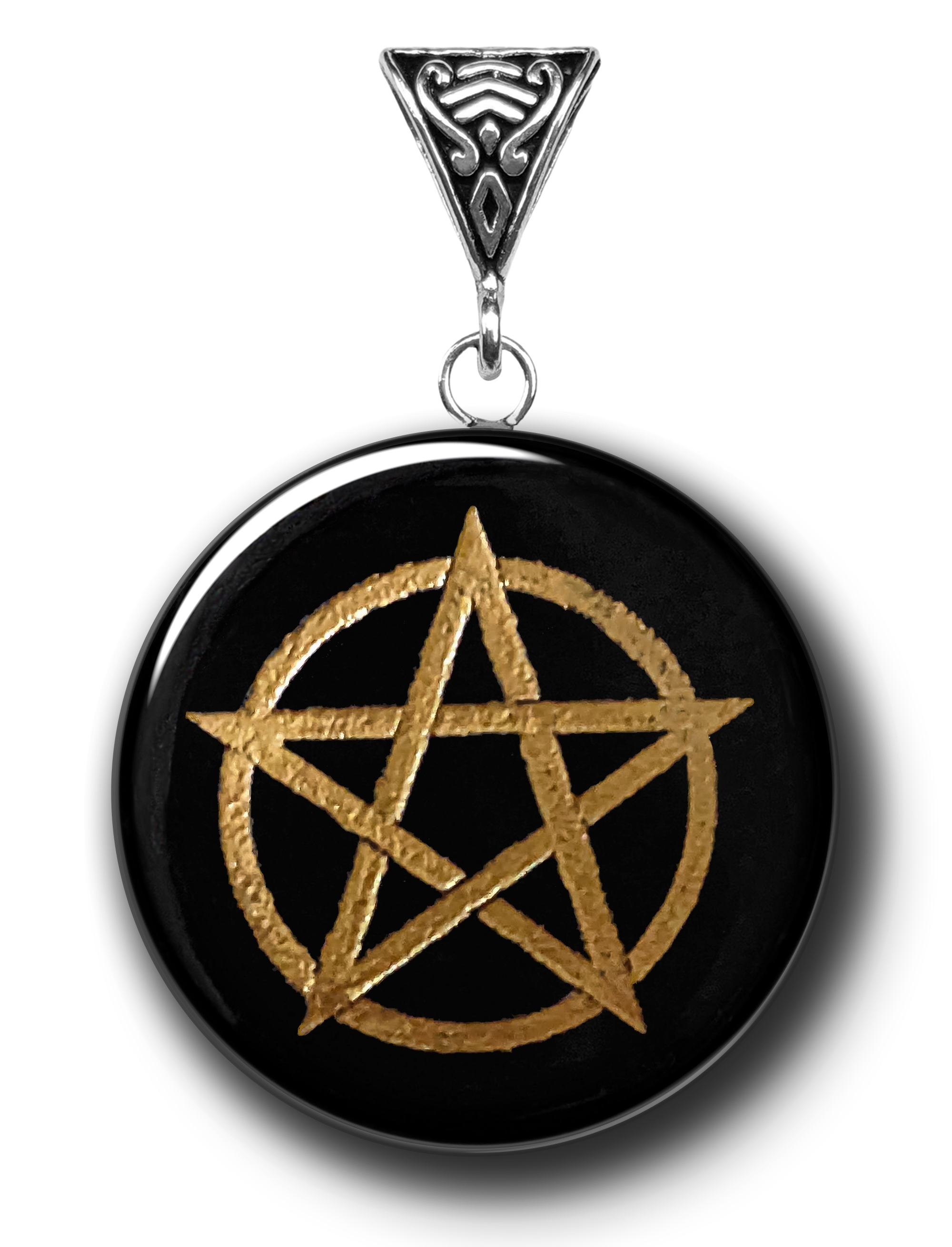 (image for) Pentagram on Obsidian for Deep Power