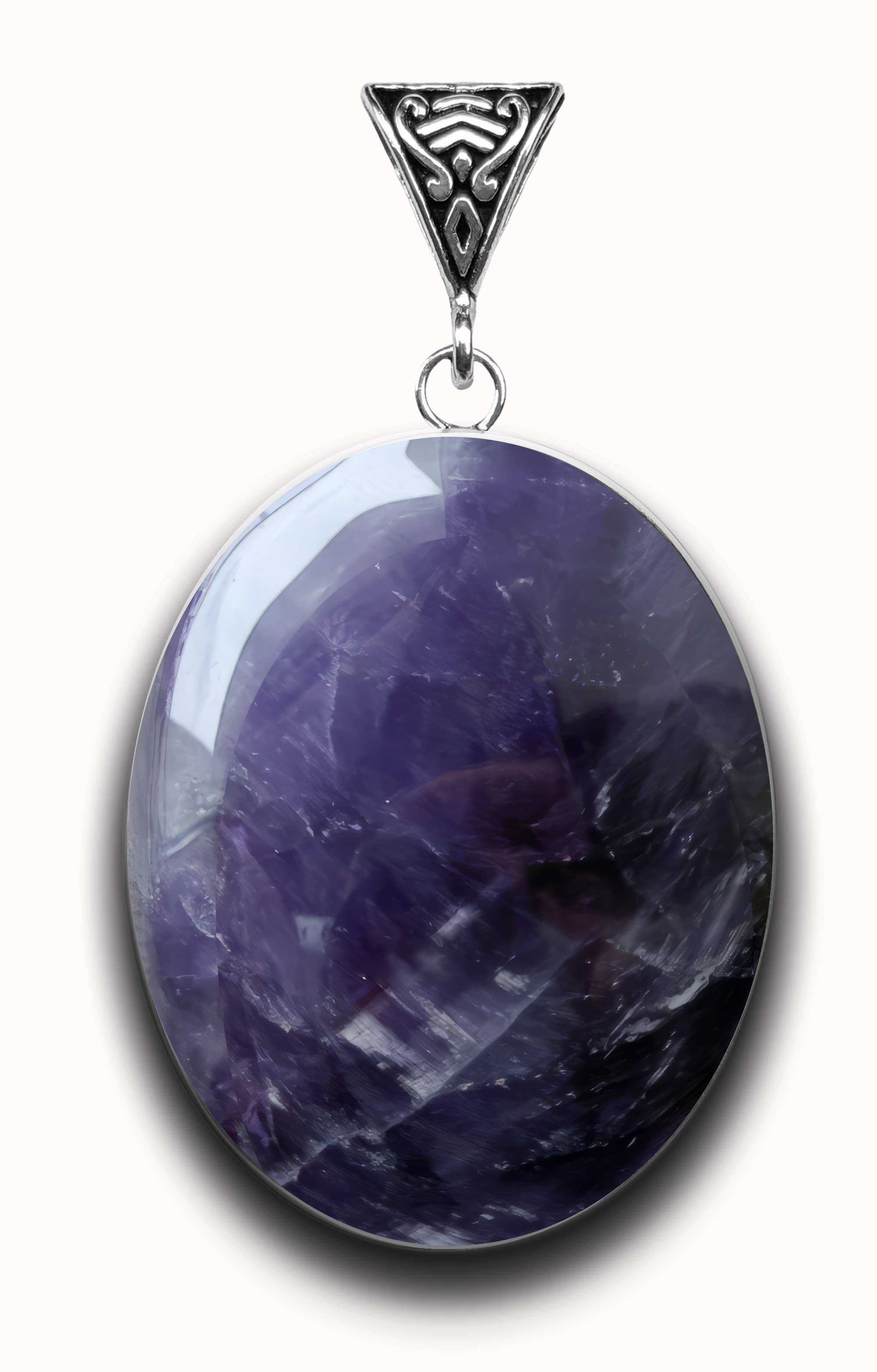 (image for) Rising Woman on Amethyst for Alchemy