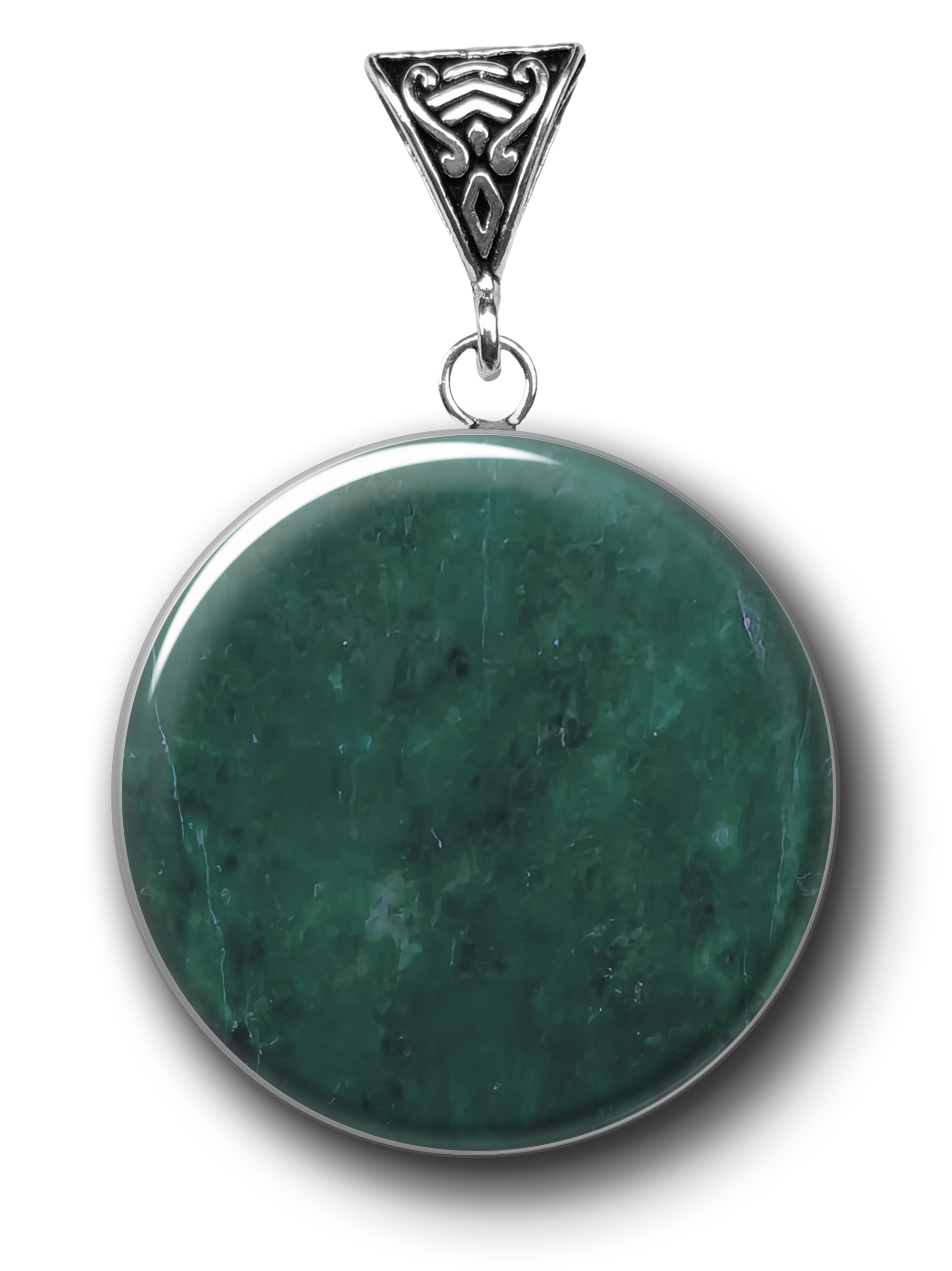 (image for) Triquetra Symbology on Jade for Harmony