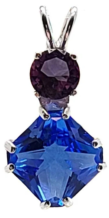 (image for) Eloran - Siberian Blue Quartz with Amethyst