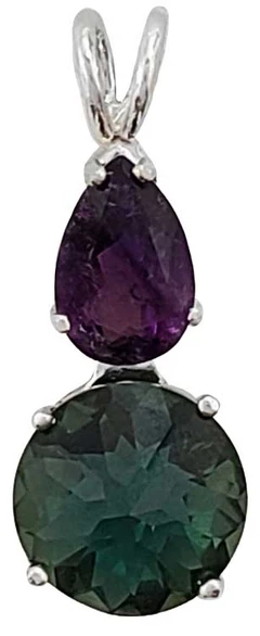 (image for) Ravenwood - Siberian Green Quartz with Amethyst