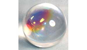 (image for) Aurora Glass Gazing Ball 50mm